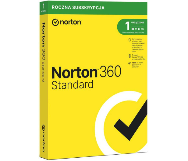 NortonLifeLock 360 Standard 1st. (12m) - 546728 - zdjęcie